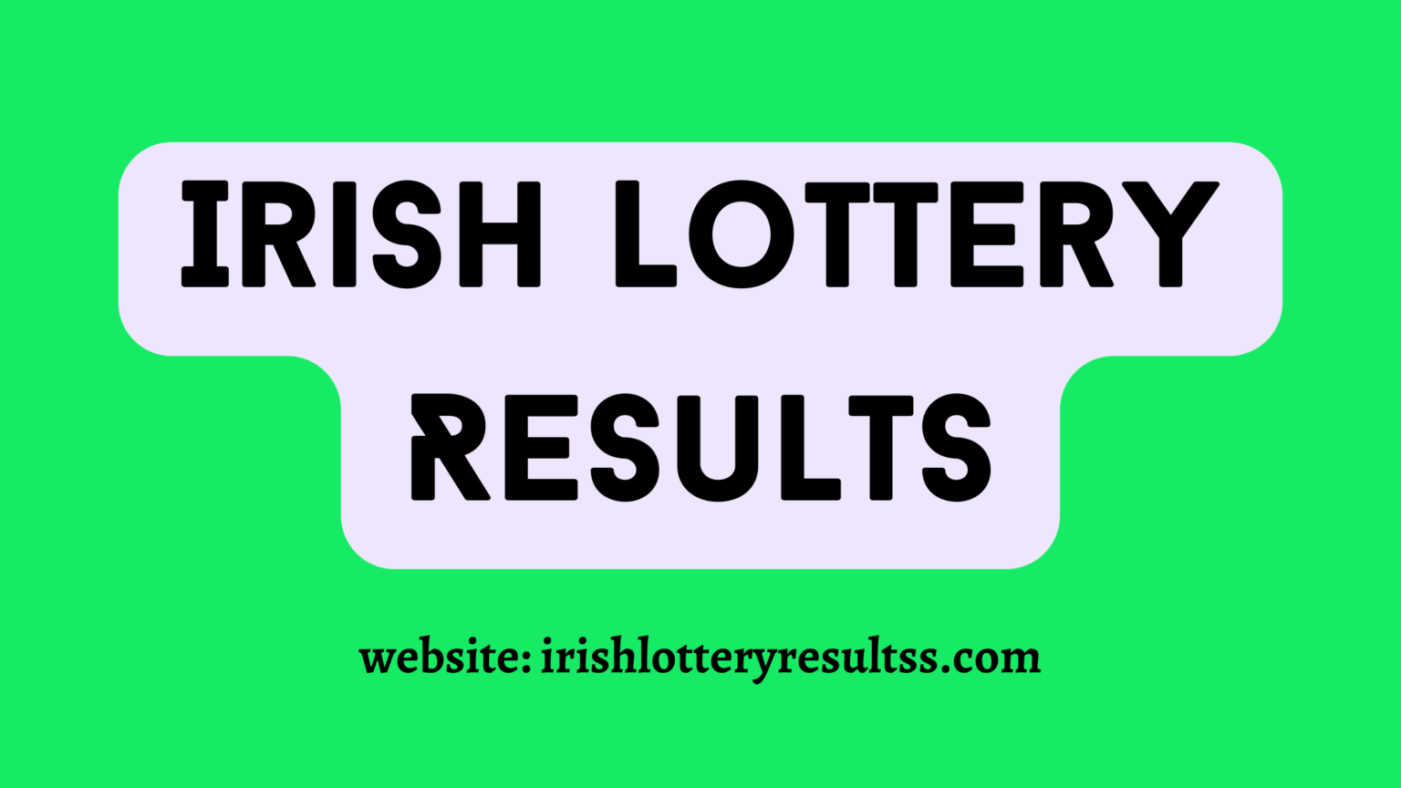 Irish Lottery Results 2023 Live Update To Night irishlotteryresults